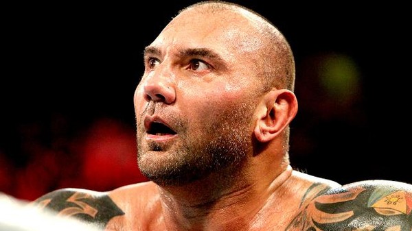 Dave Batista of the WWE
