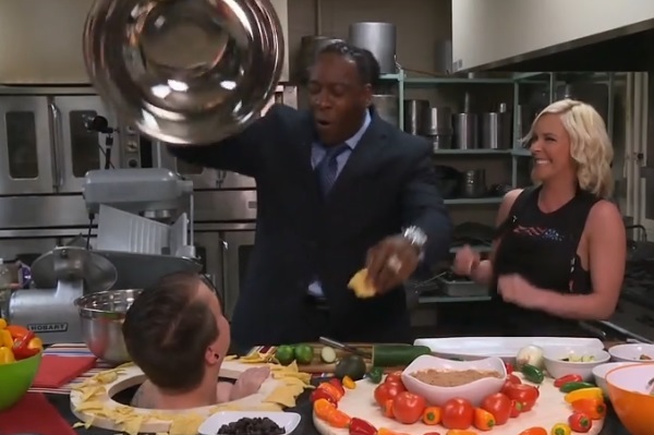 Booker T is SWERVED by Renee Young and Hornswoggle