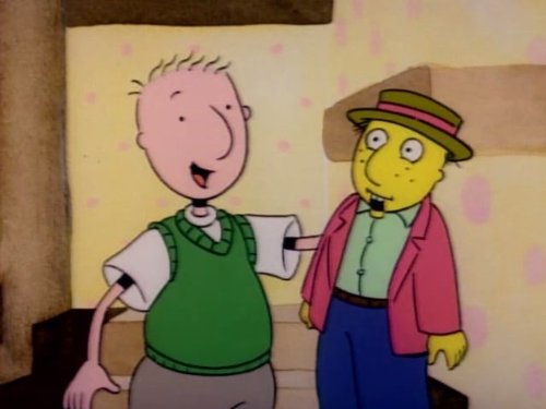Doug Funnie and his ventriloquist's dummy
