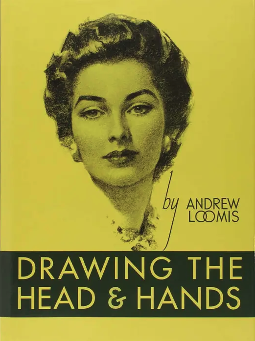 The cover to the book, Drawing the Head & Hands by Andrew Loomis