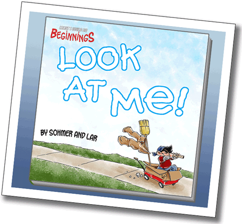 Cover to LICD: Beginnings: Look At Me!