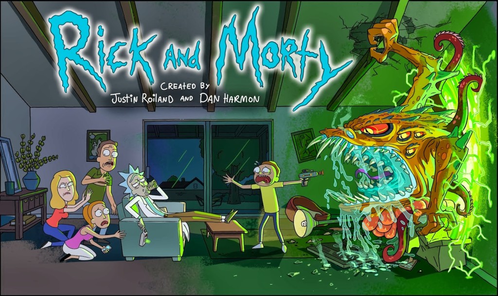Rick and Morty on Cartoon Network's Adult Swim