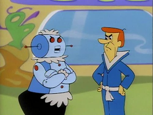 George and Rosey from The Jetsons