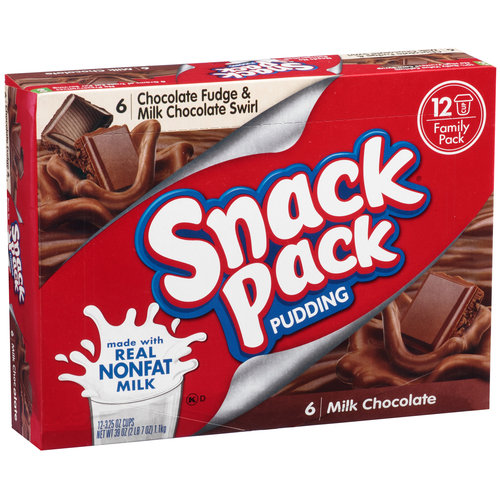 Snack Pack chocolate pudding