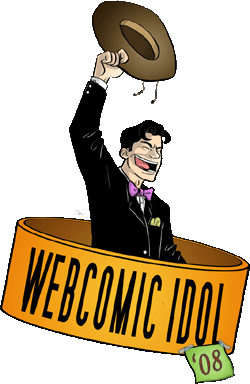 Logo for Webcomic Idol